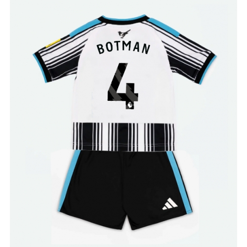 Newcastle United Sven Botman #4 Maglia Gara Casa Repliche 2026-27 Bambino Maniche Corte Newcastle United Sven Botman #4 Maglia Gara Casa Repliche 2026-27 Bambino Maniche Corte